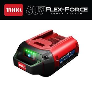 lot 6013 image: Toro 7013940 60V 2 Ah Flex Force Lithium-Ion Replacement Battery