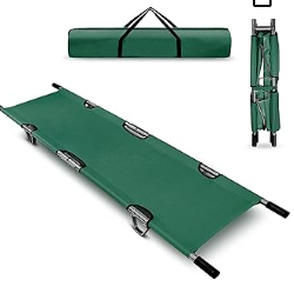 lot 1926 image: Medical Handheld Stretcher In Green