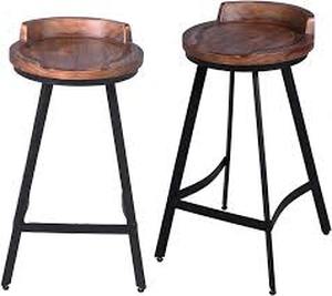 lot 3266 image: Lisuden Bar Stool 2pk