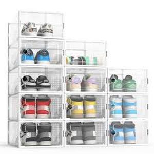 lot 4012 image: STACKABLE SHOE BOX. 12 PACK.