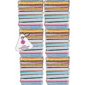 lot 2289 image: Casa Copenhagen Striped Premium Wash Clothes (100 Pack)