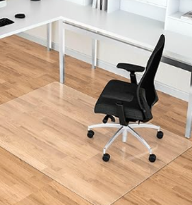 lot 2327 image: Naturei Clear Office Mat 35 Inch X 55 Inch