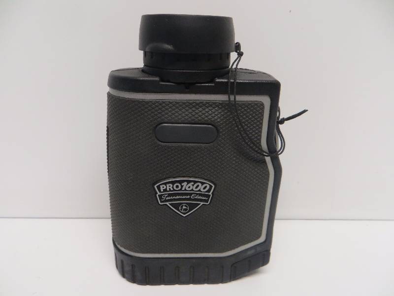 lot 1204 image: Bushnell Pin Seeker Pro 1600 7x26 Range Finder Tournament Edition