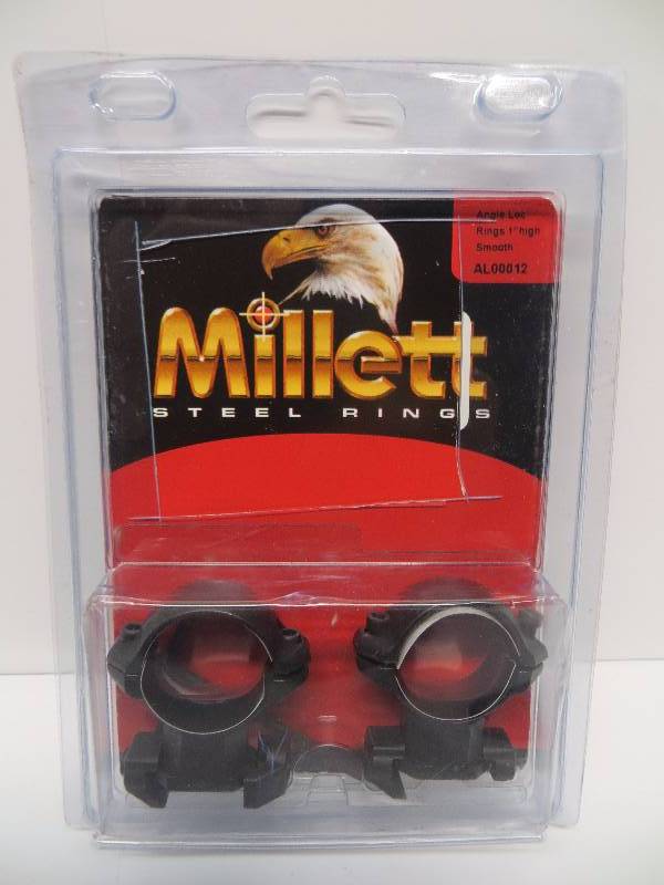 lot 1331 image: Millet Steel Rings Angle Loc Rings 1 High Smooth AL00012