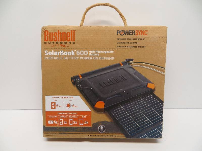 lot 1341 image: Bushnell Outdoor Solar Book 600
