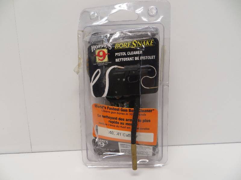 lot 1352 image: Hoppes Bore Snake .40, .41 Caliber