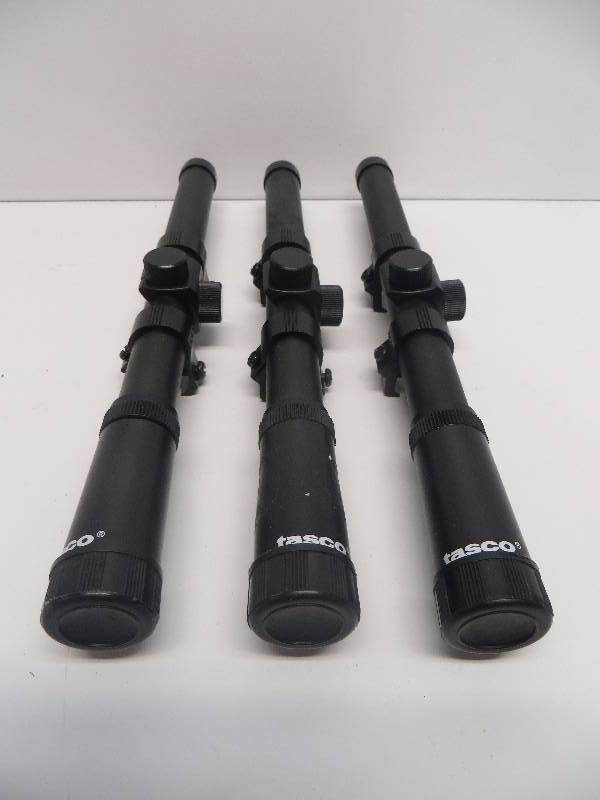lot 1122 image: Tasco RF4x15 Scopes