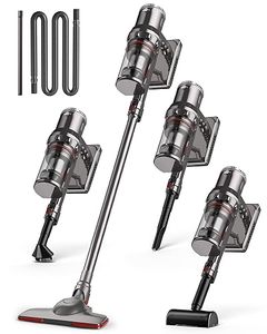 lot 15491 image: MOYSOUL Cordless Vacuum Cleaner - 9 in 1 Cordless Vacuum with 30000pa Powerful Suction & 600W Brushless Motor for Pet Hair Carpet and Floor.