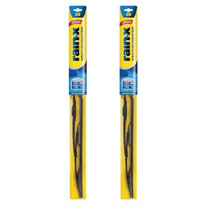lot 15325 image: Rain-X 820146 WeatherBeater Wiper Blades, 24 and 20 Windshield Wipers (Pack of 2), Automotive Replacement Windshield Wiper Blades That Meet Or Exceed OEM Quality And Durability Standards