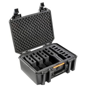 lot 15477 image: Pelican Vault V300-5 Pistol and 19 Magazine Pre-Cut Foam Gun Case&nbsp