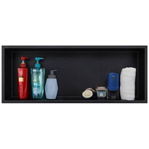 lot 15486 image: Neodrain No Tile Shower Niche, Insert Storage Shower Shelf (Outside Size 37.1��X13.1��)(Inner Size 36 X 12), Stainless Steel Wall Niche No Tiled Recessed Niche Shower for Storage, (Matte Black)