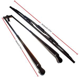 lot 18539 image: JEENDA Windshield Wiper Arm & Blade 7188371 7188372 for Bobcat Loader 751 753 763 863 864 873 883 963 S100 S130 S150 S160 S175 S205 S220 S250 S300 S330 T110 T140 T180 T190 T200 T250 T300 T320