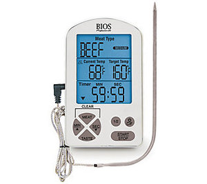 lot 18673 image: BIOS Professional DT362 Premium Meat Thermometer and Timer