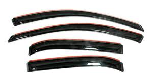 lot 18698 image: Auto Ventshade AVS In-Channel Ventvisor  Rain Guards  Fits 2016 - 2022 Honda Pilot (Excludes Touring Models)- Smoke, 4 pcs.  194557