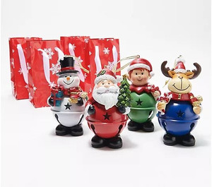 lot 18765 image: Kringle Express S2 Holiday Friend Ornaments