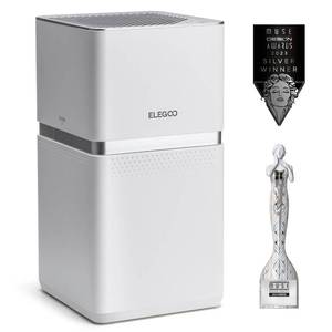 lot 18802 image: ELEGOO Marsmate Air Purifier, Remove Up to 95% TVOC, Compatible with ELEGOO Mars 4 Series, Saturn 3 Series, Saturn 2, Saturn 8K and Jupiter 3D Printers, Large Size of 8.26x9.72x16.14 Inch