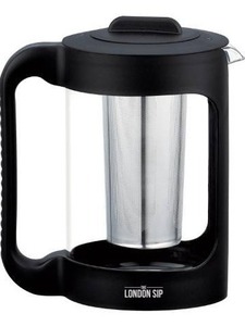 lot 18808 image: London Sip Cold Brew Coffee Maker Iced Coffee Pitcher Cold Brewer, 1500 ml