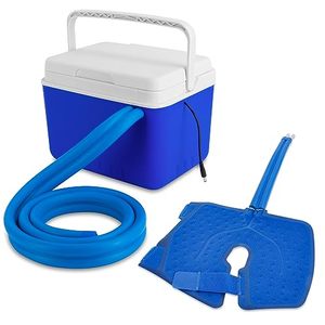 lot 18834 image: Cold Therapy Machine System, Holsn Ice Machine for Knee After Surgery for Knee and Joint Compression Pad, Strong Cryotherapy Pain Relief Treatment