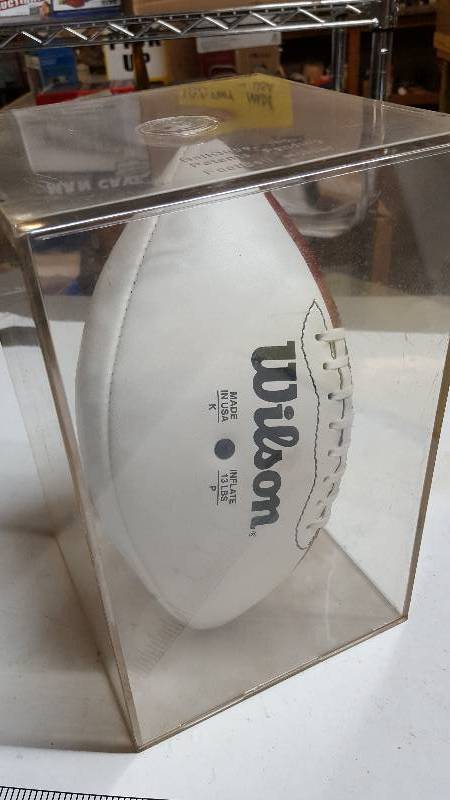 lot 5842 image: Autographed Wilson NFL football