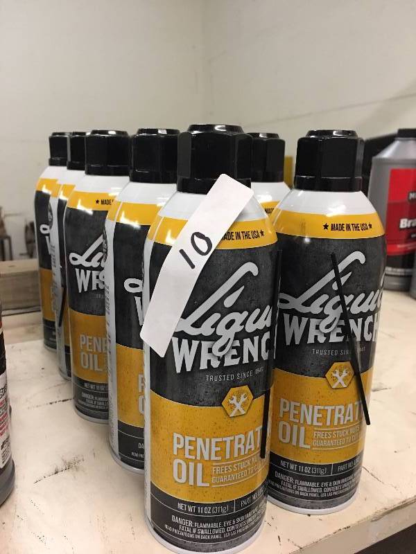 lot 10 image: 10 QTY LIQUID WRENCH PENETRATING OIL