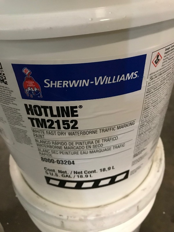 sherwin williams hotline waterborne traffic paint