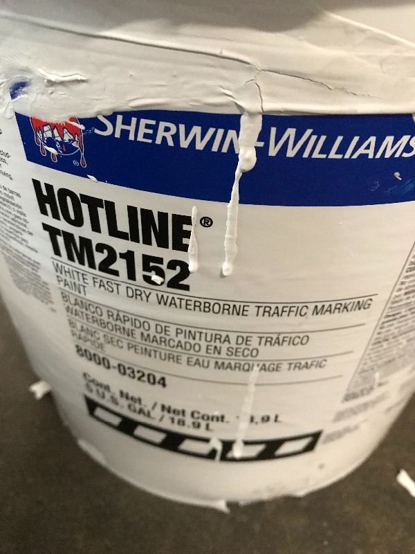 hotline waterborne traffic paint