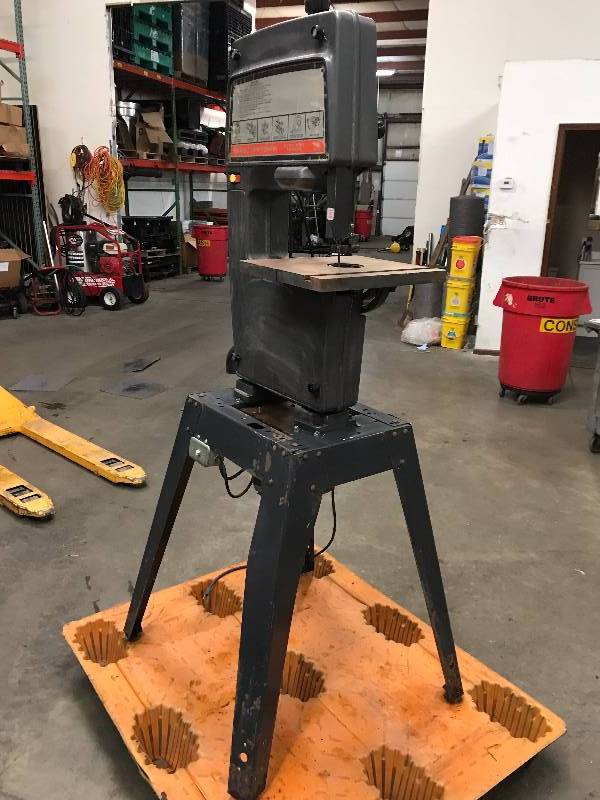 lot 70 image: 12 CRAFTSMAN BANDSAW ON STAND TESTED WORKING