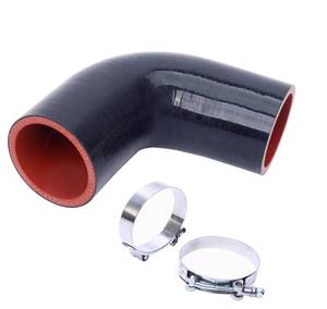 lot 79945 image: WISAUTO 4-Ply High Performance 90 Degree Elbow Coupler Silicone Hose for Auto (ID1.75)