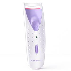 lot 79965 image: TOUCHBeauty Professional Heated Eyelash Curler with Silicone Refill Pad Curling Tool for Women Long Lasting Naturally Eyelashes TB-2003A