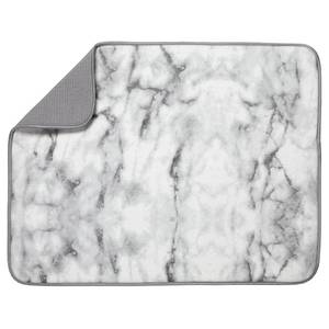 lot 79997 image: S&T INC. Dish Drying Mat for Kitchen, Absorbent, Reversible XL Microfiber Dish Mat, 18 Inch x 24 Inch, Marble