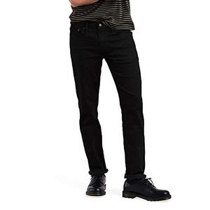 lot 80028 image: Levis Mens 511 Slim Fit Jeans (Also Available in Big & Tall), Black 3D Washed, 33W x 34L