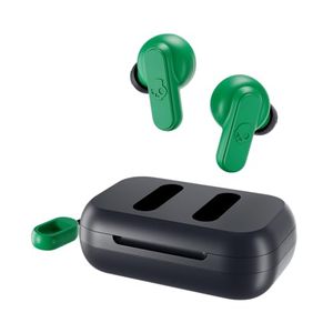 lot 80038 image: Skullcandy Dime 2 In-Ear Wireless Earbuds, 12 Hr Battery, Microphone, Works with iPhone Android and Bluetooth Devices - Dark BlueGreen