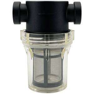 lot 80048 image: Female NPT in-Line Strainer with 100 mesh Stainless Steel Filter Screen (1 100 Mesh)