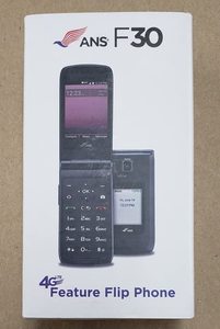 lot 80055 image: ANS F30 4G LTE Unlocked Flip Phone - Unlocked, Compatible with T-Mobile & AT&T, Not Compatible with Verizon Nor Verizon MVNOs