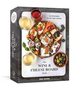 lot 80061 image: The Wine and Cheese Board Deck 50 Pairings to Sip and Savor Cards