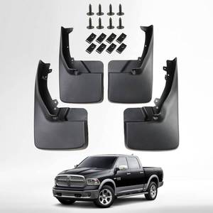 lot 80069 image: Kinwrdsn Mud Guard Mud Flaps Guards Splash All Weather Guard Mud for 2009-2018 Doge Ram 15002019 Ram 1500 Classic,2010-2018 Ram 25003500, Mudguards Mudflaps Guards Front & Rear Set of 4