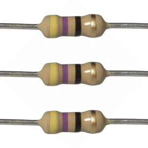 lot 80076 image: E-Projects 100EP51247R0 47 Ohm Resistors, 12 W, 5% (Pack of 100)