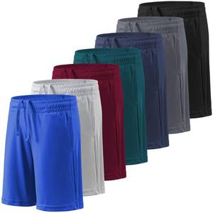 lot 80091 image: BALENNZ Boys 7 Pack Athletic Shorts Kids Youth Quick Dry Active Performance Basketball Shorts with Pockets Elastic Waistband Medium