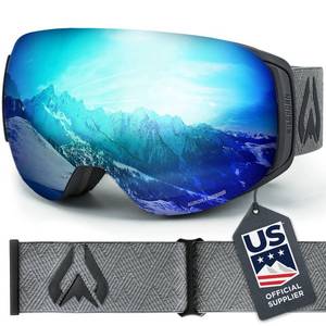 lot 80101 image: WILDHORN Outfitters Roca Snowboard & Ski Goggles - US Ski Team Official Supplier - Interchangeable Lens - Premium Snow Goggles