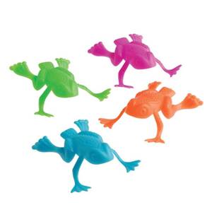 lot 80137 image: U.S. Toy US Toy Jumping Frog Toy (Lot of 36), Assorted Color
