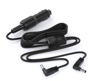 lot 80144 image: Pwr Extra Long 12FT Car-Charger for Philips Portable DVD Player Dual-Screens Dc Adapter Auto Power Supply Cord (Dual)