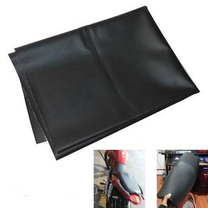 lot 80149 image: Anlstart Motorcycle Seat Cover, Universal Motorcycle Flexible DIY Seat Protector 39.37 x 27.56 inch100 x 70 cm Black