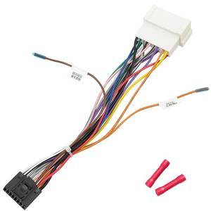 lot 80157 image: Jayubien Radio Wiring Harness Adapter Compatible with Hyundai Elantra Sonata Accent Tucson Kia,16Pin Android Car Stereo Wire HarnessButt Connector