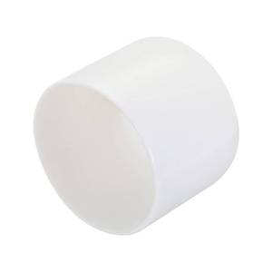 lot 80179 image: uxcell 4pcs Rubber End Caps 45mm ID Vinyl Round Tube Bolt Cap Cover Screw Thread Protectors White