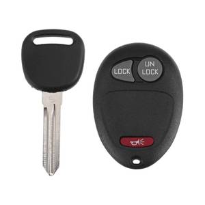 lot 80230 image: X AUTOHAUX L2C0007T 315MHz Keyless Entry Remote Ignition Transponder Key Fob for Chevrolet Colorado LS LT 2004-2012 for Chevrolet Venture 2001-2005 3 Buttons