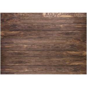 lot 80278 image: LYWYGG 7x5ft Thin Vinyl Brown Wood Backdrop Photographers Retro Wood Wall Background Cloth Seamless CP-19
