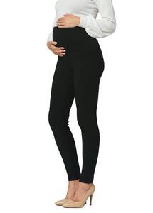 lot 80343 image: Conceited Premium Womens Stretch Ponte Pants - Dressy Leggings with Butt Lift - Black - Small-Medium