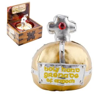 lot 80355 image: Toy Vault Monty Python Holy Hand Grenade Plush (Mini) Holy Hand Grenade of Antioch Stuffed Toy from The Holy Grail Movie