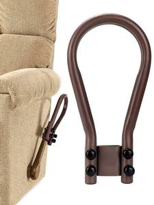 lot 80370 image: Oversized Recliner Lever Extender Ergonomic Secure Fit, Heavy Duty Steel Oversized Recliner Chair Hand Lever Extender