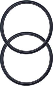 lot 80379 image: Pack of 4, 30 oz Replacement Rubber Lid Ring, 3.7 Inch Diameter - Gasket Seals, Lid for Insulated Stainless Steel Tumblers, Cups Vacuum, fit for Brands Yeti, Ozark Trail, Beast - Black by C&berg